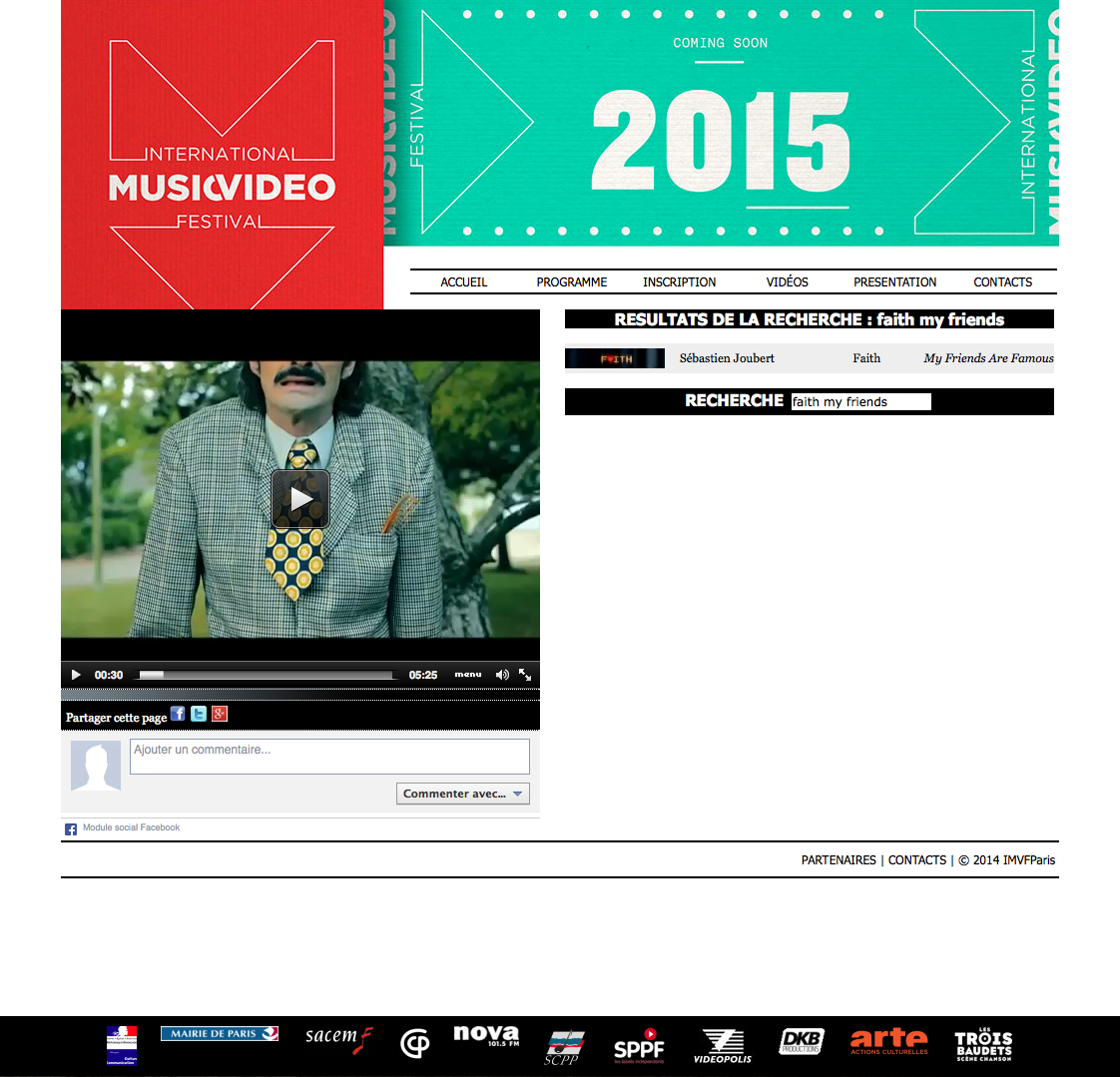 clip vidéo réalisé par Sébastien Joubert et produit pat Béji Productions