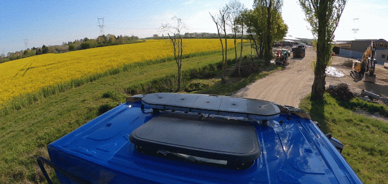 Protégé : Vidéo aérienne et embarquée (Renault Trucks)